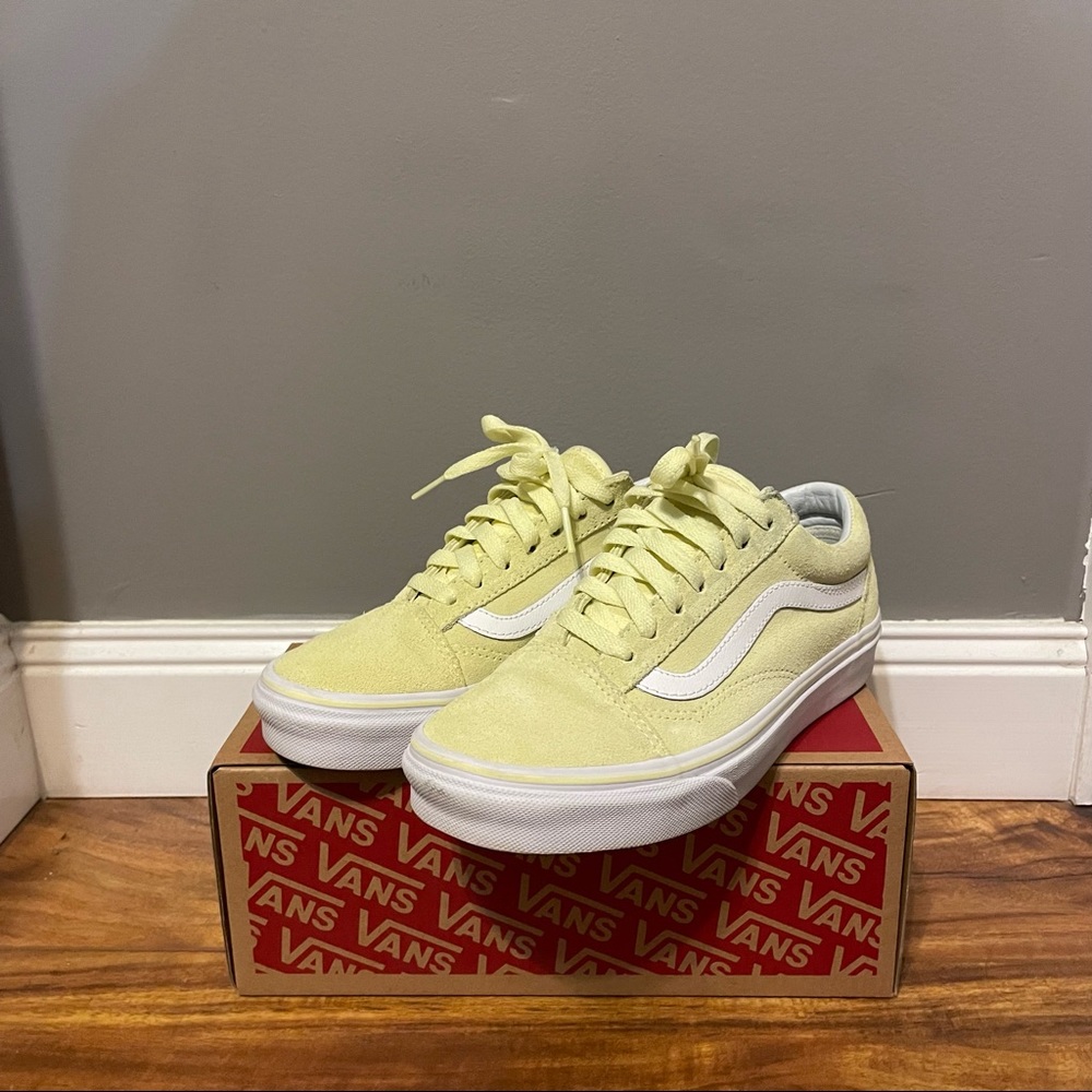 Vans Old Skool, Light yellow suede
